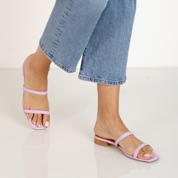 Jaggar Purple Double Straps Sandal - Picture 4 of 7